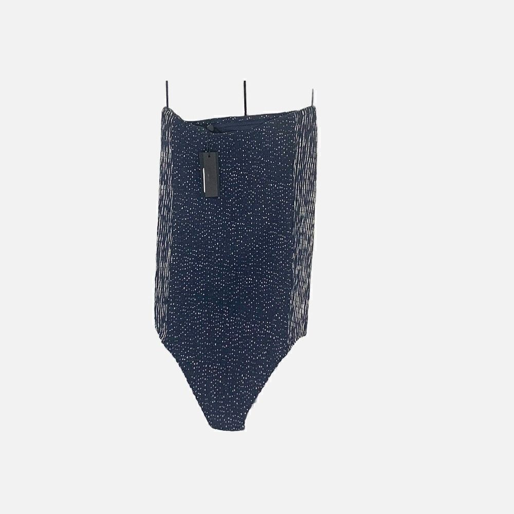 RAG & BONE New York Aster Strapless Smocked Printed Bodysuit Top Women’s Size 8 - Picture 9 of 12